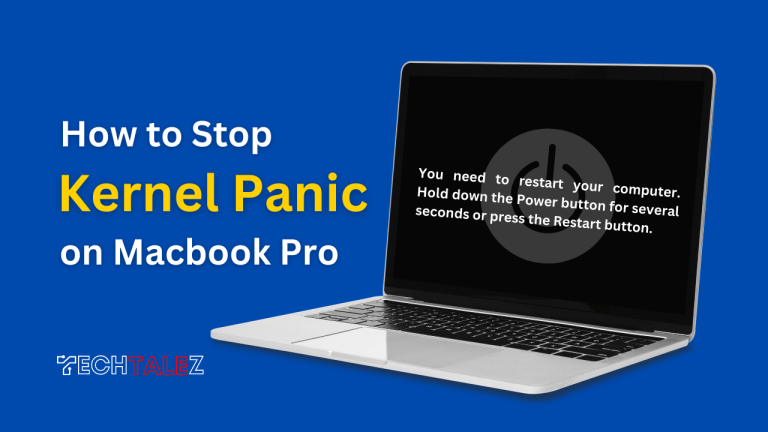 How to Stop Kernel Panic on Macbook Pro