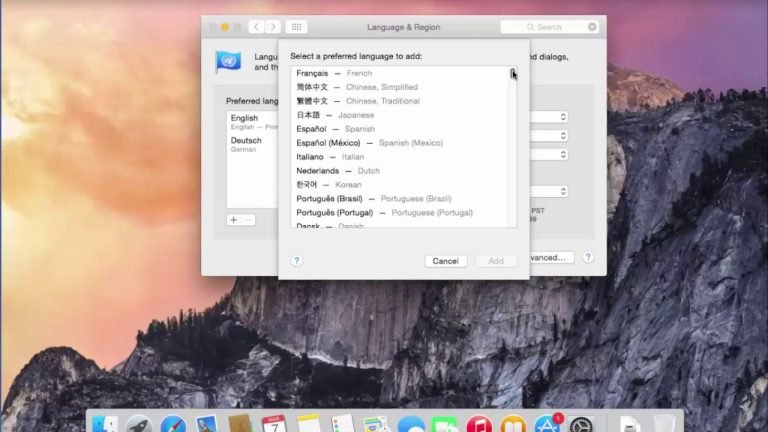 How to Change Language on Macbook Pro