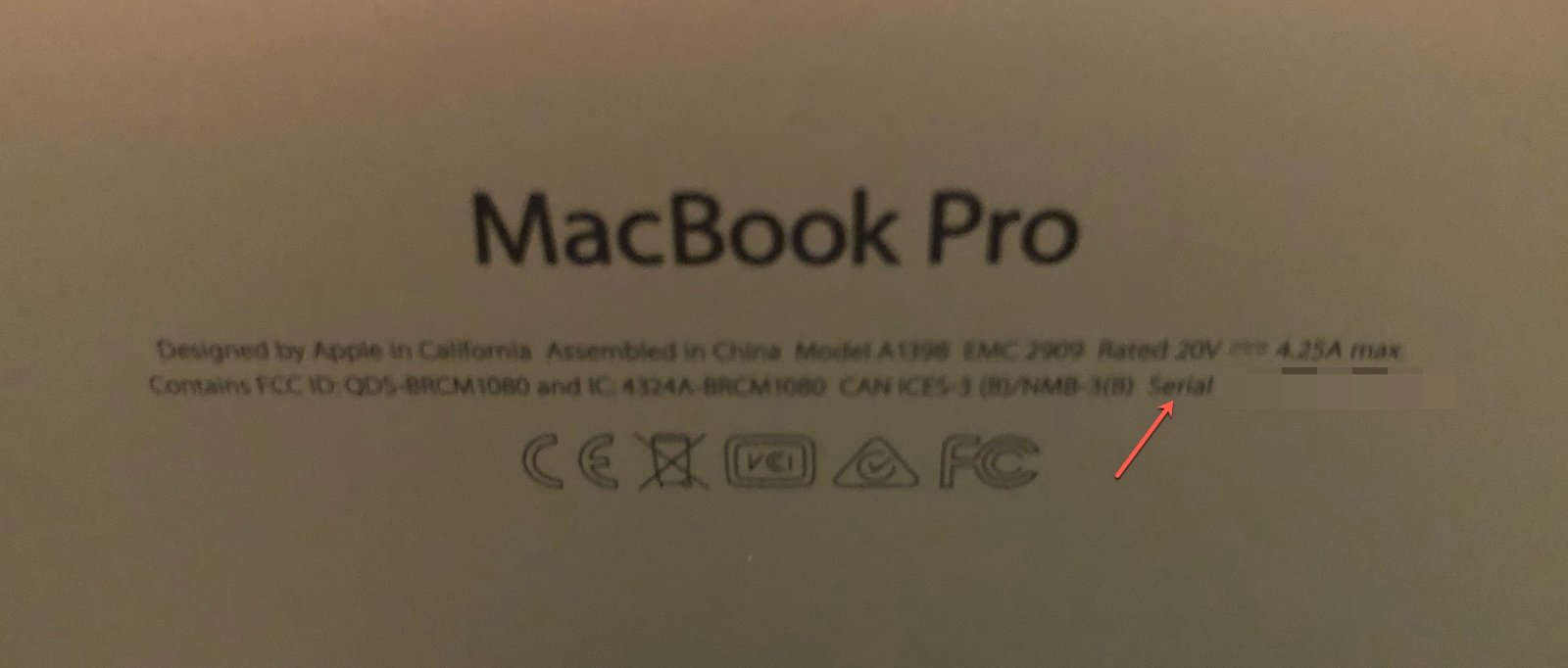 How to Check Macbook Year With Serial Number